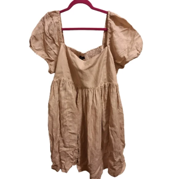 J. Crew | Dresses | J Crew Linen Dress Plus Sz 24 | Poshmark